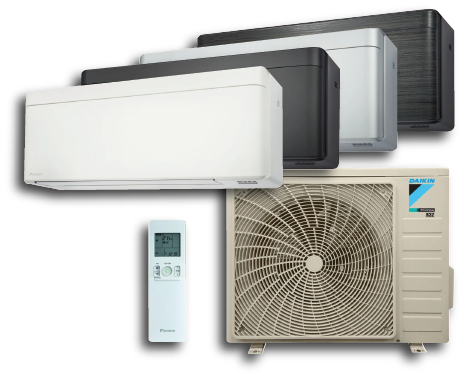 Daikin stylish split-unit airconditioning